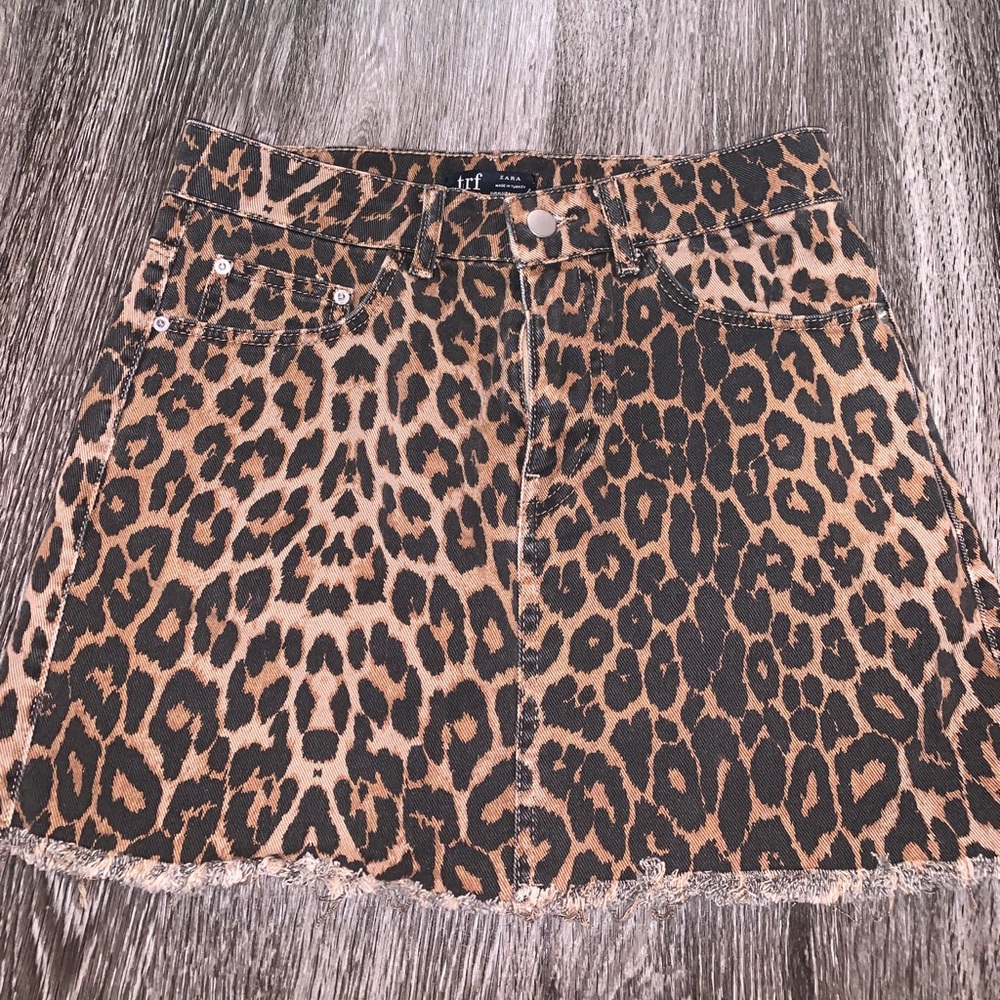 Cheetah skirt